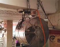 廣州白云區(qū)第二人民醫(yī)院噴霧降溫風(fēng)機(jī)